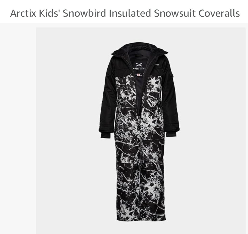 Arctix Kids' Snowbird Insulated Snowsuit Coveralls