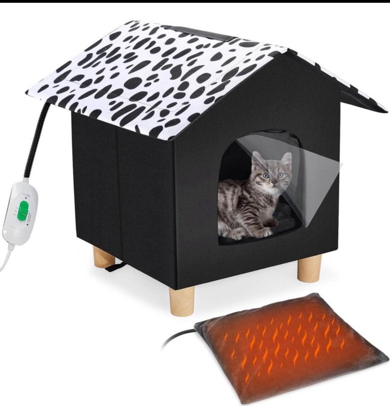 Heated car house
