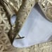 Excellent Lilly Pulitzer Mango Gold Metallic Daisy Laser Cut Medium MSRP 278