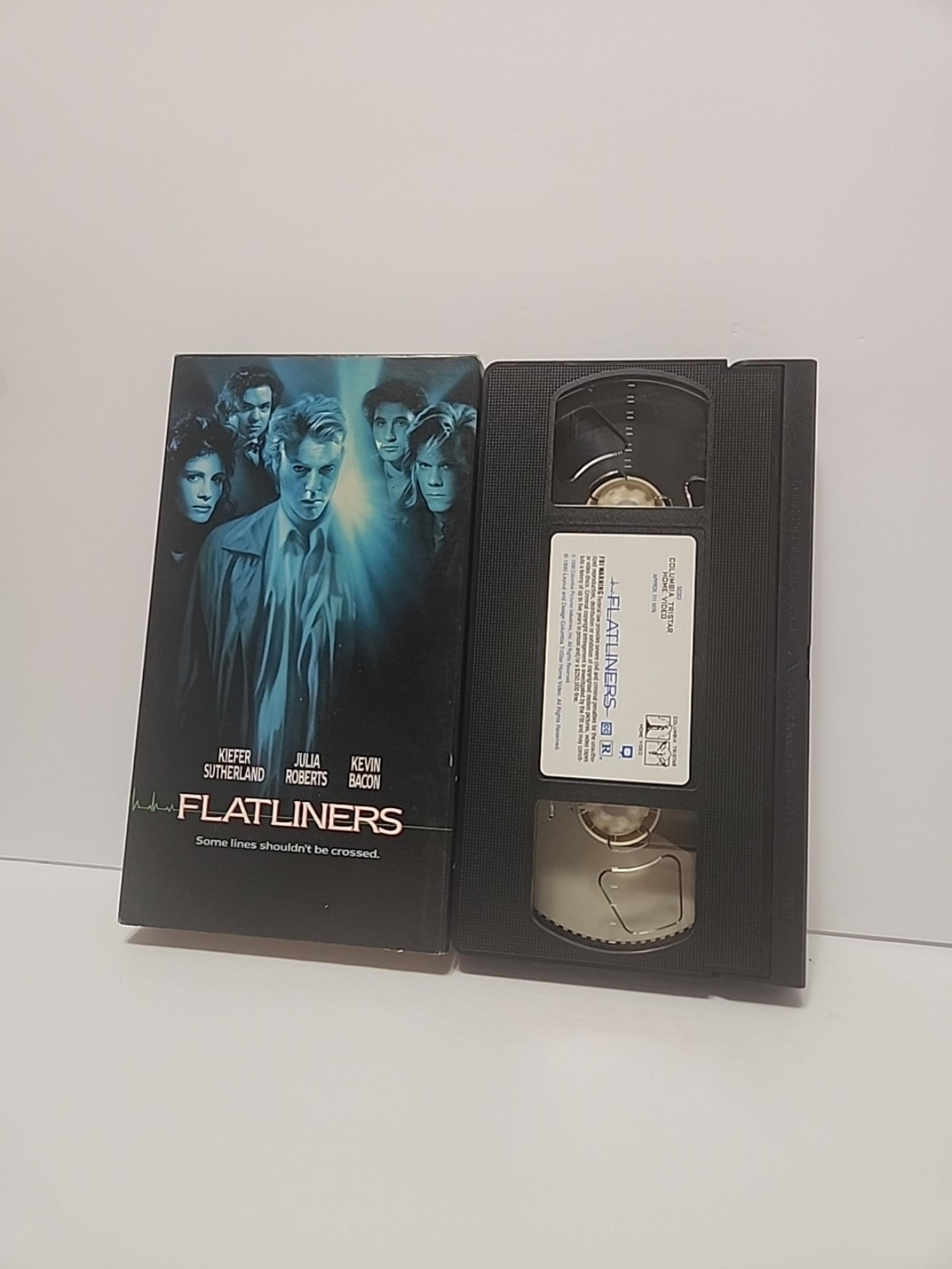 Flatliners (VHS, 1991) Kiefer Sutherland Kevin Bacon Julia Roberts