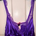 NWT VICTORIA’S SECRET “ SEXY LITTLE THINGS “ Satin & Lace Chemise Pajama Top
