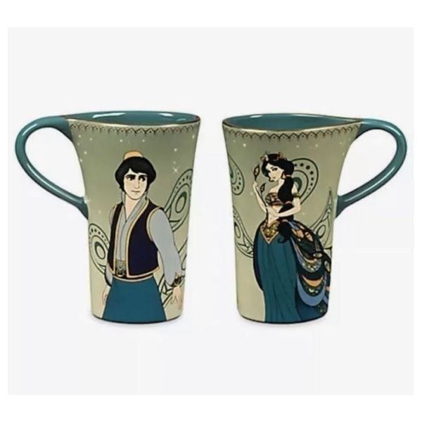 Disney, Art of Jasmine Ceramic 2 Mug Set