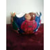 St Nicholas Square Forest Winter Friends Snowman Large Serving Bowl 9” 1999
