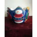 St Nicholas Square Forest Winter Friends Snowman Large Serving Bowl 9” 1999