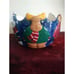 St Nicholas Square Forest Winter Friends Snowman Large Serving Bowl 9” 1999