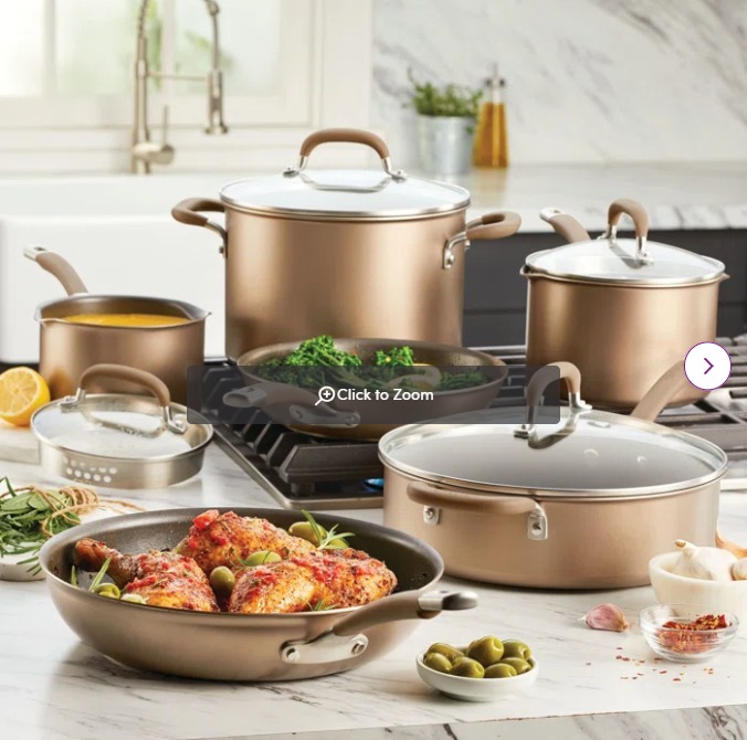 Circulon Premier Professional Hard Anodized Nonstick Cookware Induction Pots And