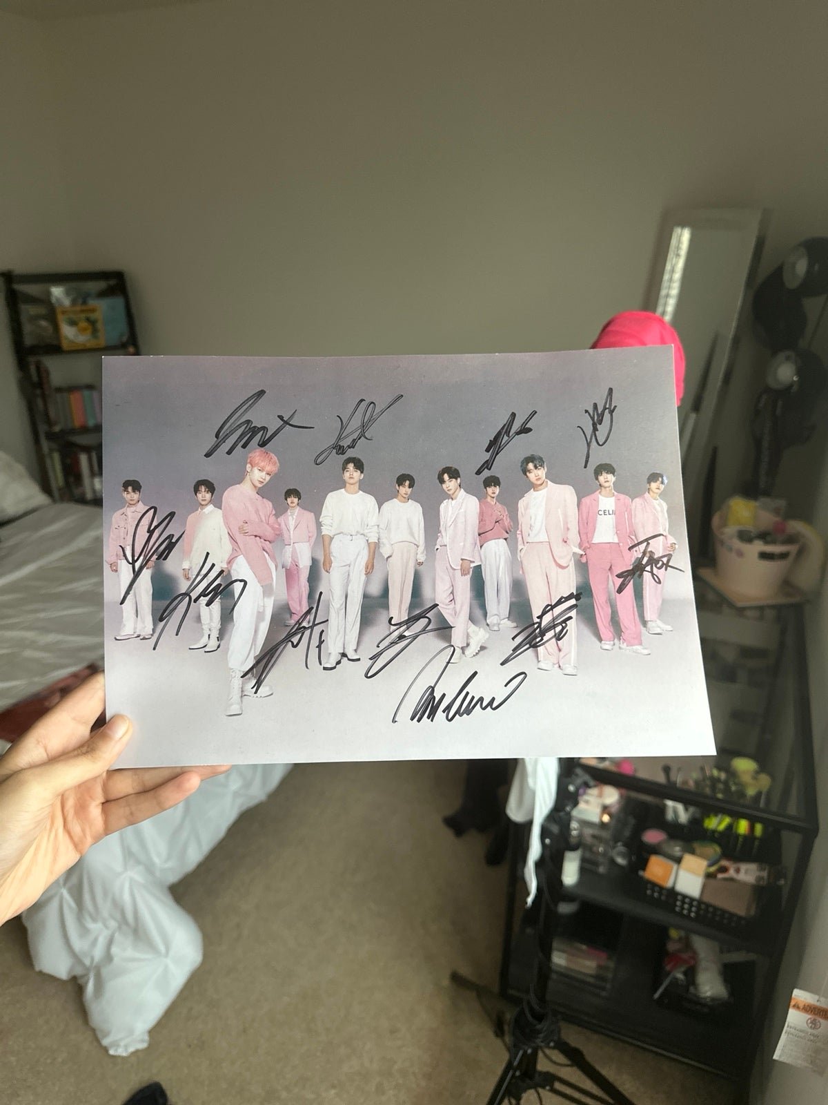 Omega x signed poster