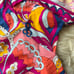 Trina Turk Sevilla Floral Jersey Swim Cover Up Tunic Dress