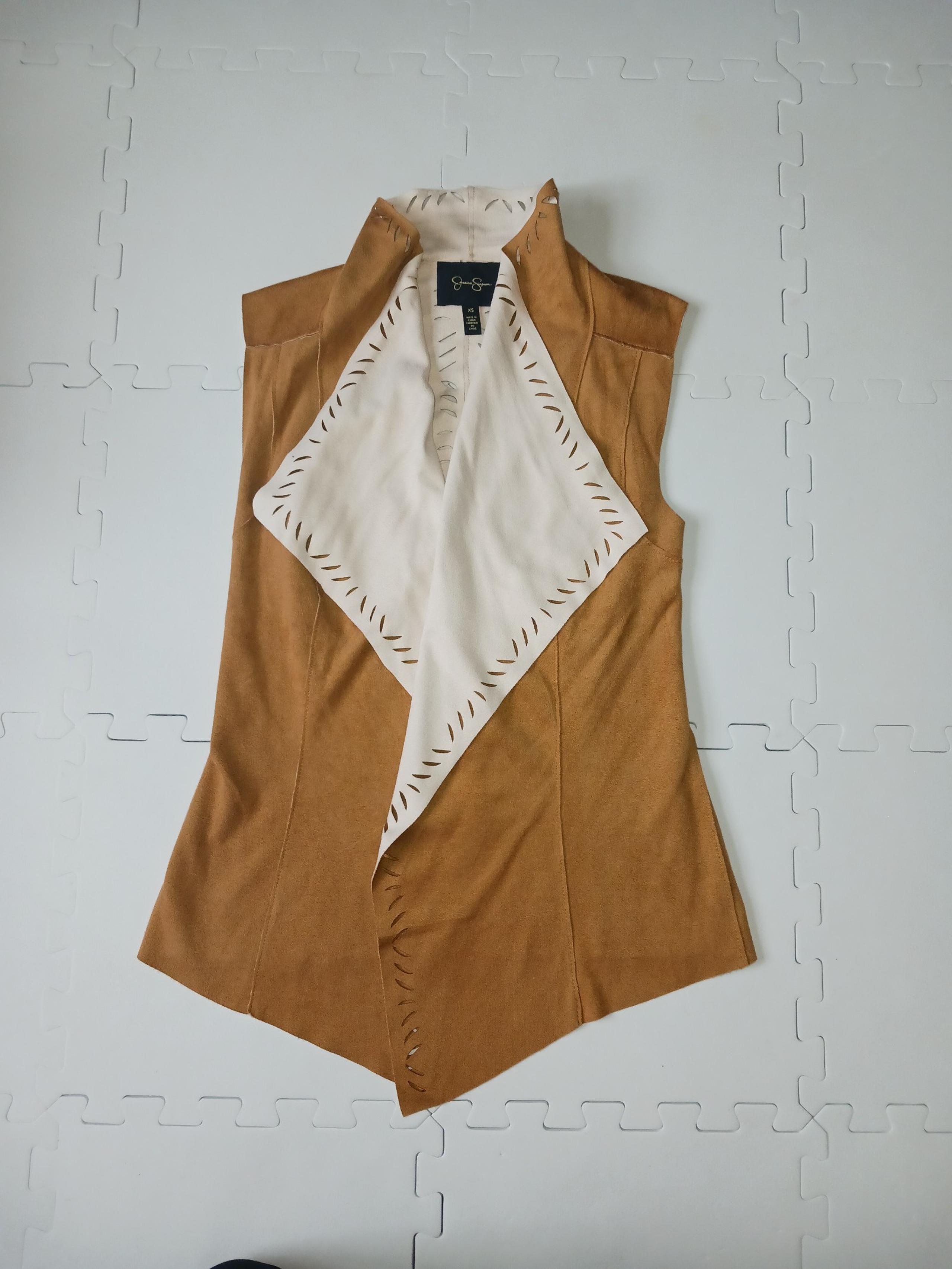 Vest suede Jessica simpsom size XS