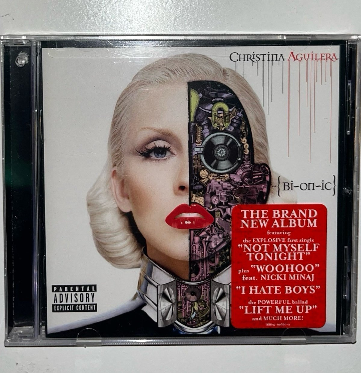 XTINA Christina Aguilera “Bionic” 2010 First Edition CD (Hype Sticker) NEW!!