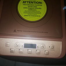 Copper Chef induction cooktop