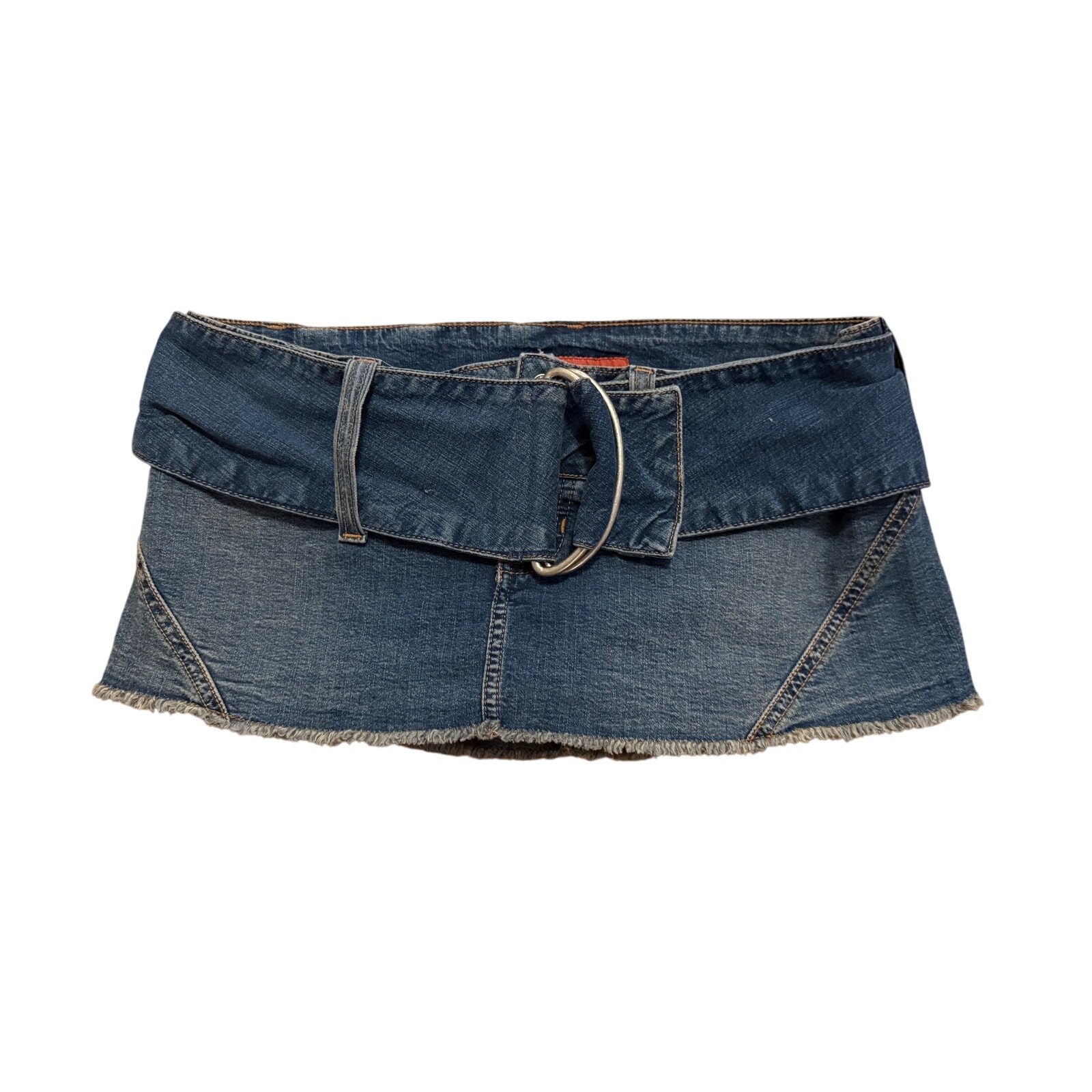 NWT Womens Hollister Vintage Y2K Low Rise Denim Mini Skirt 5 RARE