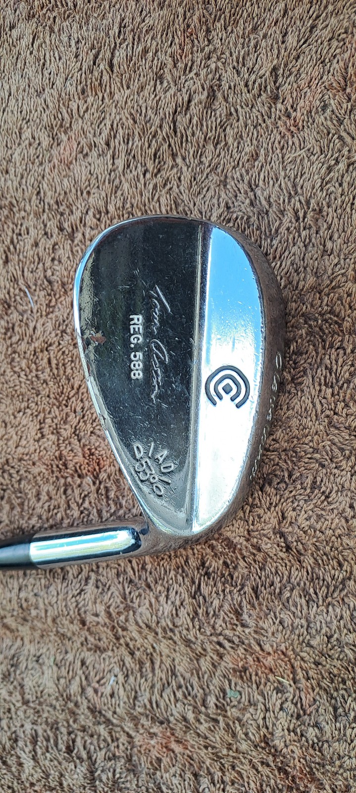 golf clubs CLEVELAND Tour Action 53 wedge RIGHT H