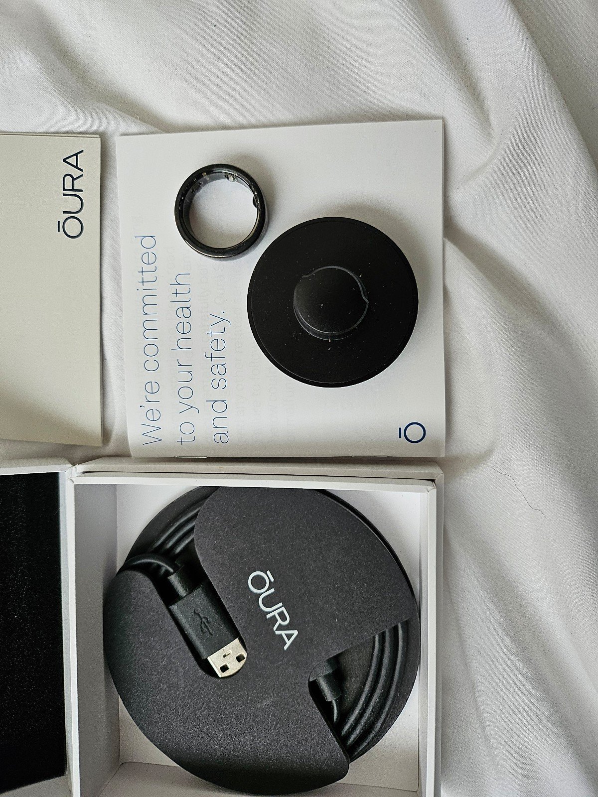 Oura ring size 11 black Generation 3