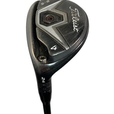 Titleist 915H 4 Hybrid 24 Degree Left Handed Graphite Stiff Flex 40.25