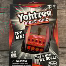 Yahtzee electronic hand held electronic game 2012