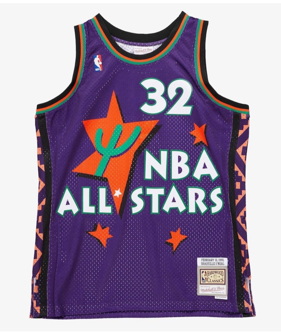 Shaquille O’Neal HWC 1995 NBA All-Star Game Jersey Magic Lakers Men’s Med. New