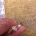 Square glass craft for necklace