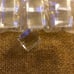 Square glass craft for necklace