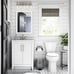 NEW Rustic Farmhouse Bathroom Trash Can -5L, 1.3 Gallon