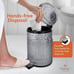 NEW Rustic Farmhouse Bathroom Trash Can -5L, 1.3 Gallon