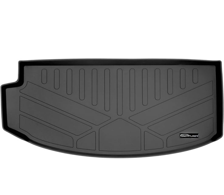 SmartLiner All Weather Cargo Floor Mat Behind 3rd Row Black for 2018-2021 Bu