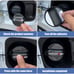 BRAND NEW MUGEN Real Carbon Fiber Gas Fuel Cap Cover For Honda