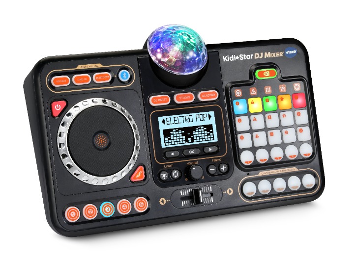 VTech KidiStar DJ Mixer, Sound-Mixing Music Maker for Kids, 5-10 Years