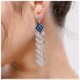 Swarovski Crystals The Zarynnah Long Earrings