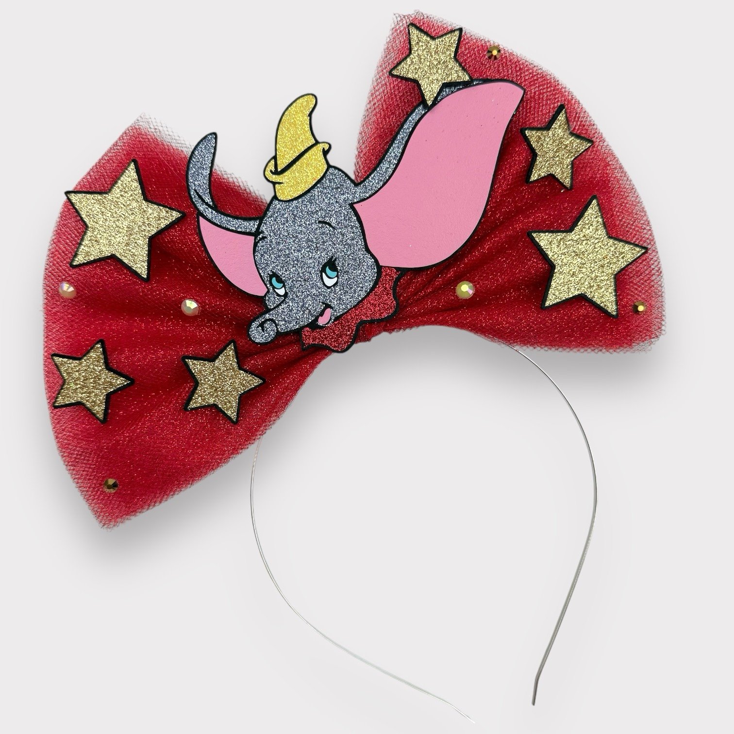 A Proper Princess headband: Dumbo tulle bow headband NWOT Disney ears