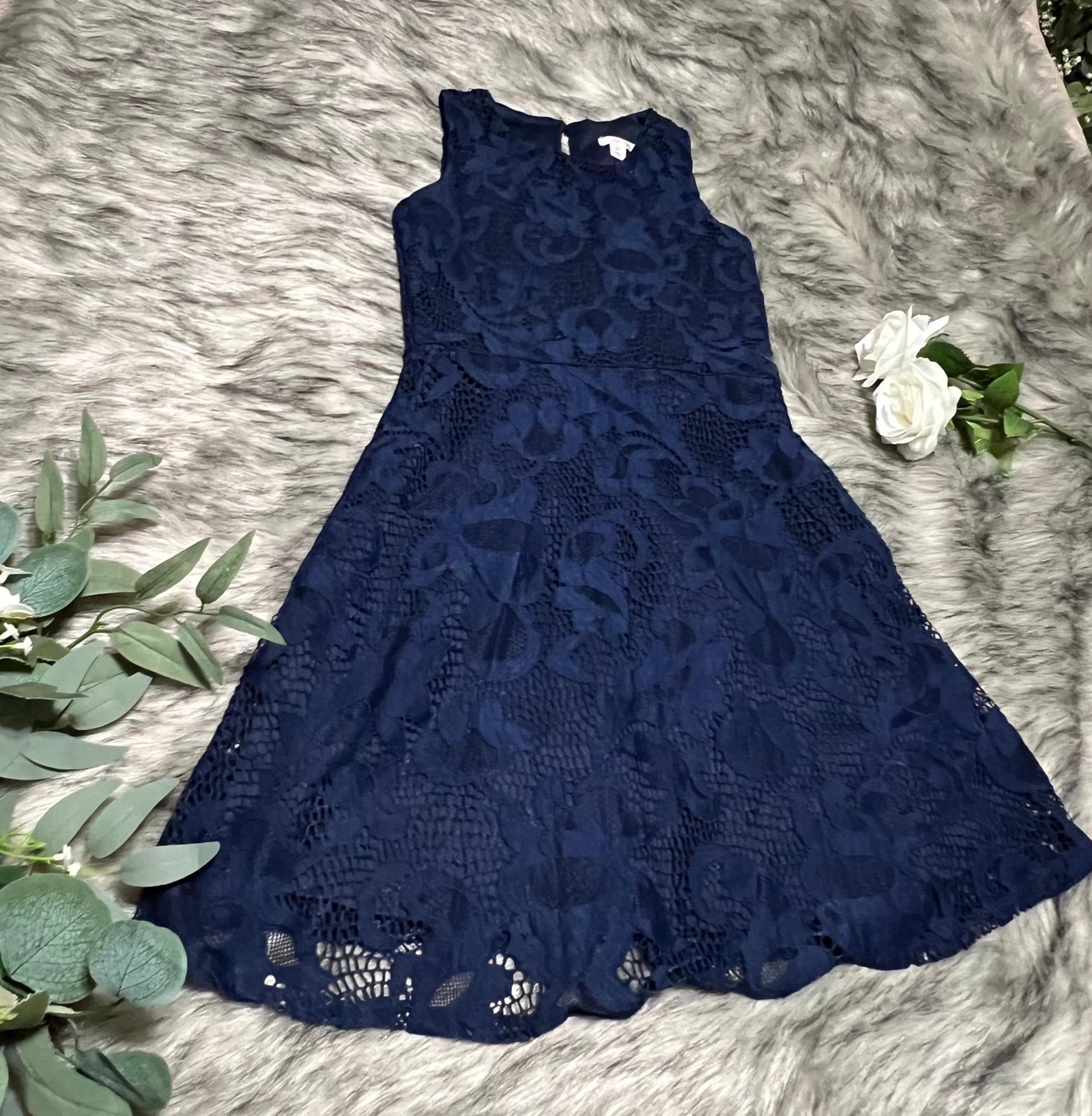 Blue Cocktail Dress