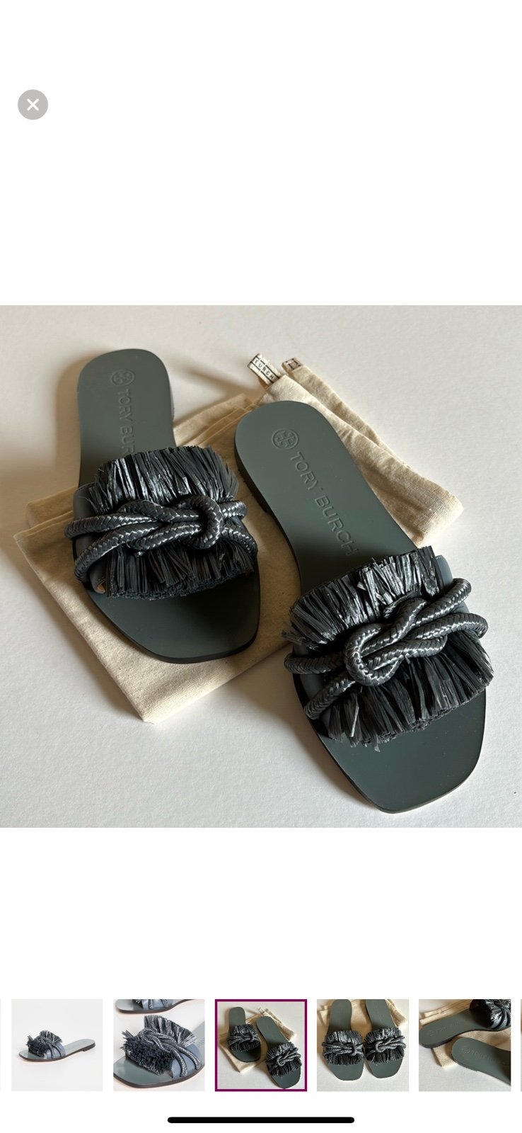 Tory Burch ROPE FLAT SLIDE