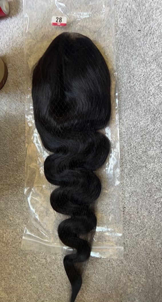 13x4 Body Wave Human Hair Wig 28 Inches