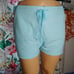 Telluride clothing co Blue pocket drawstring summer baby blue beach causal short