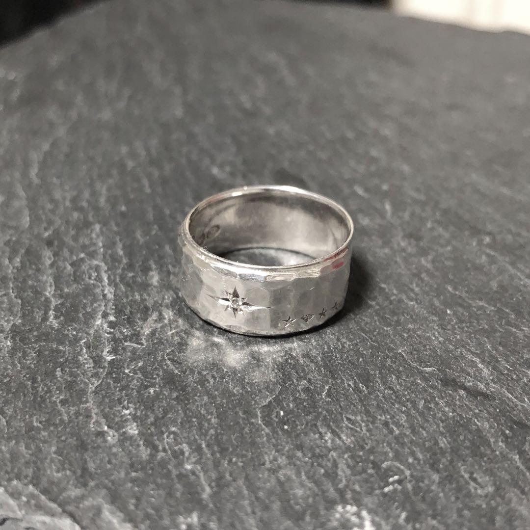 最新 Hammertone Jewelry 203 Diamond 925 Ring アクセサリー