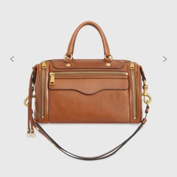 Rebecca Minkoff caramello leather satchel