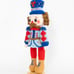Crochet nutcracker doll, amigurumi nutcracker, amigurumi nutcracker doll