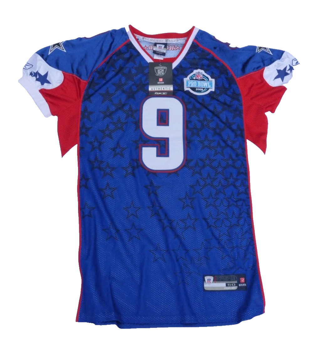 Reebok 2008 Tony Romo Pro Bowl Jersey Size 50 Dallas Cowboys NFL Football