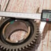 TRANSMISSION MAIN SHAFT 2ND GEAR 45T BIG SPROCKET & 64T SMALL TEETH SPROCKET