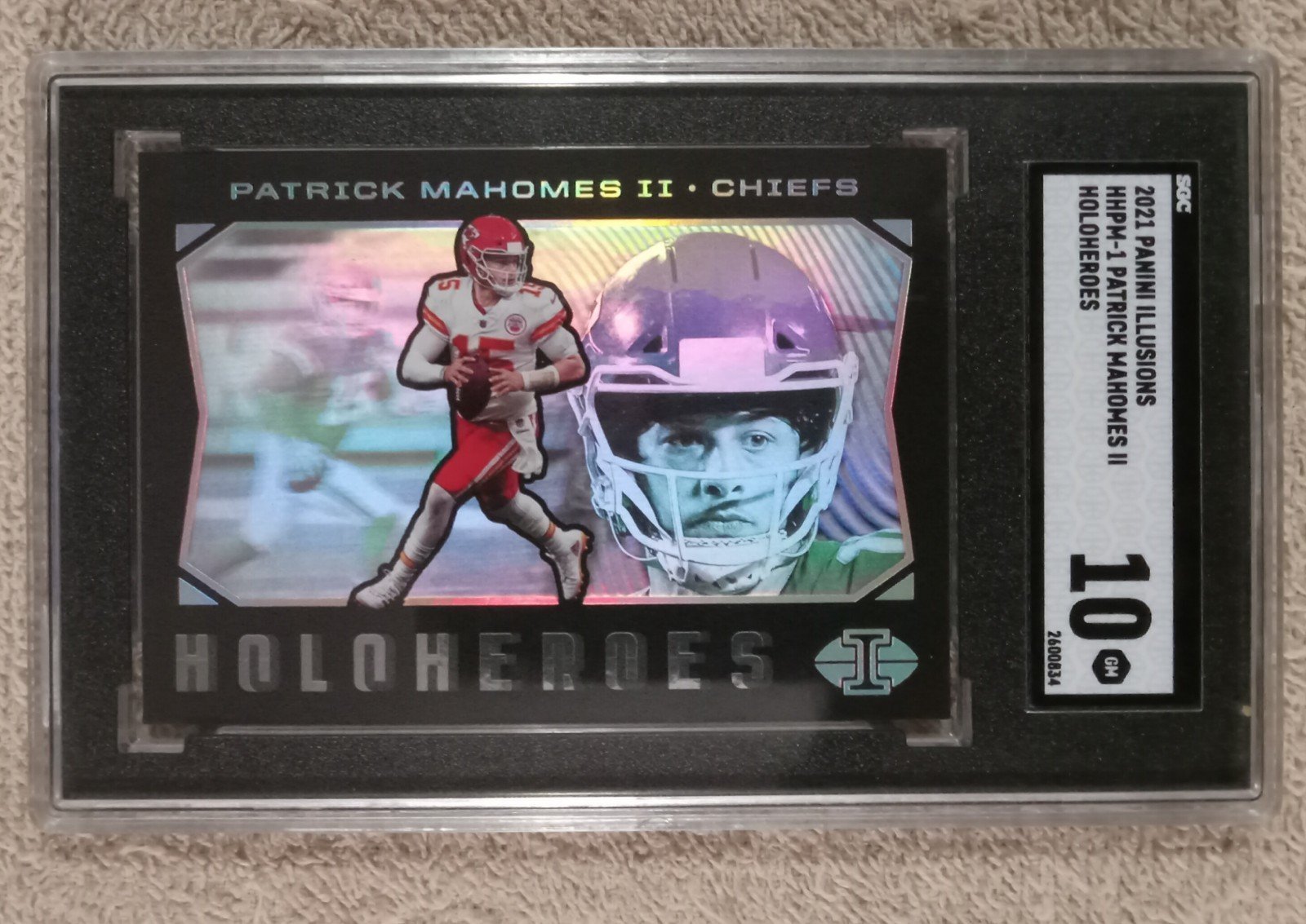 Patrick Mahomes Football Card