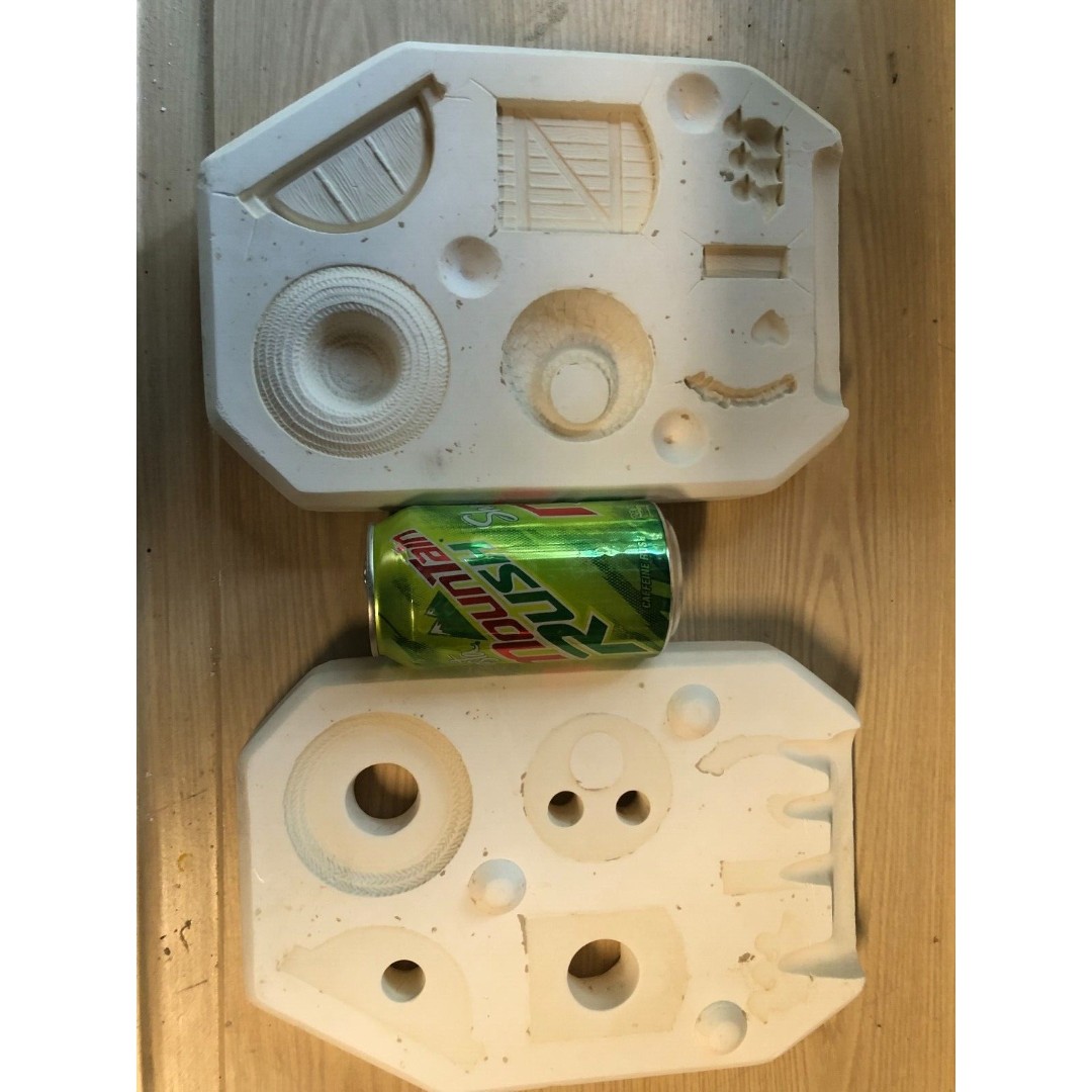 Scioto S1304 Country Magnets Slip Casting Ceramic Mold G96 Chat Gate 1/2 Bushel