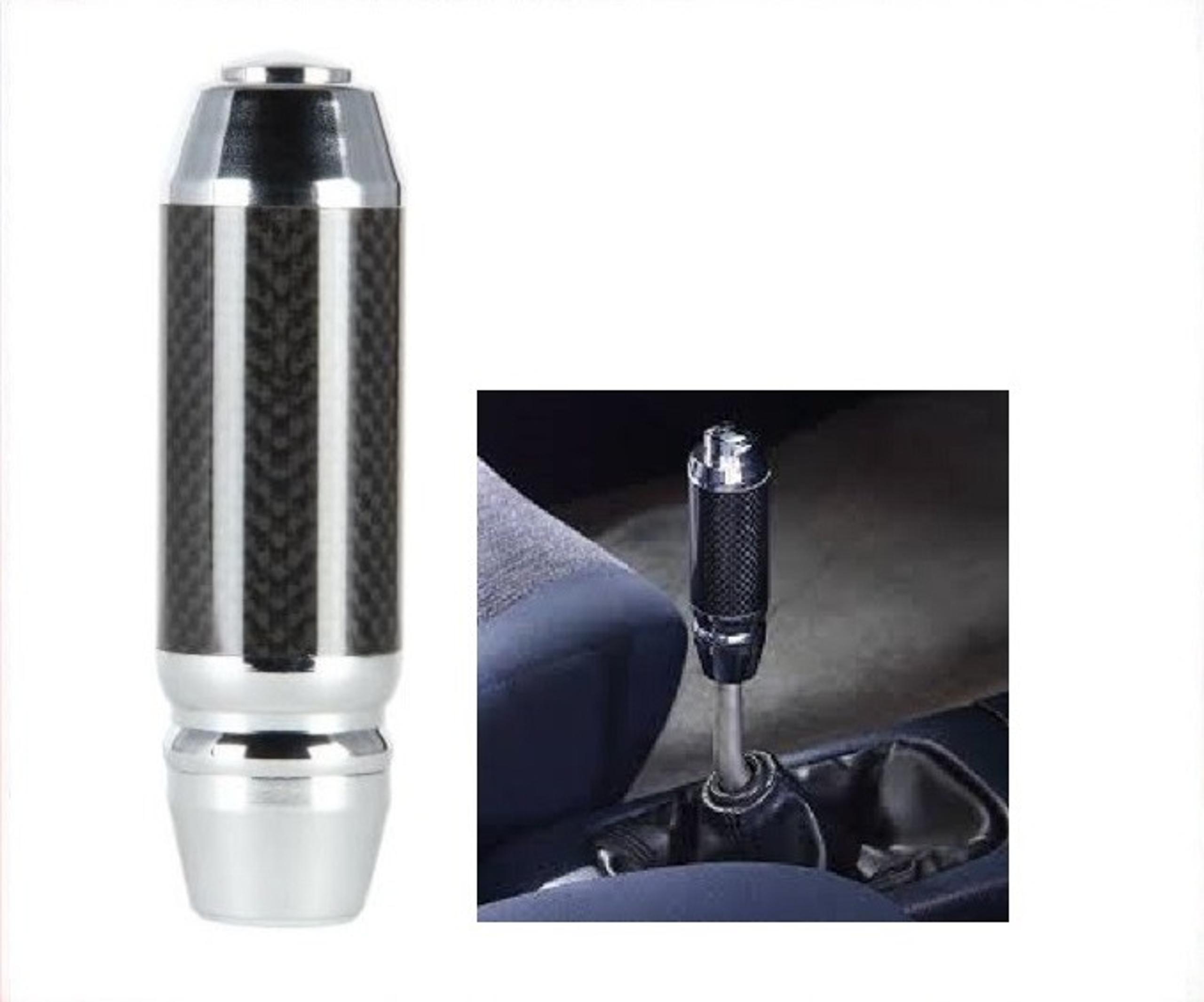 Pilot Automotive Aluminum Shift Knob, Carbon Fiber Insert (PM22153CF)