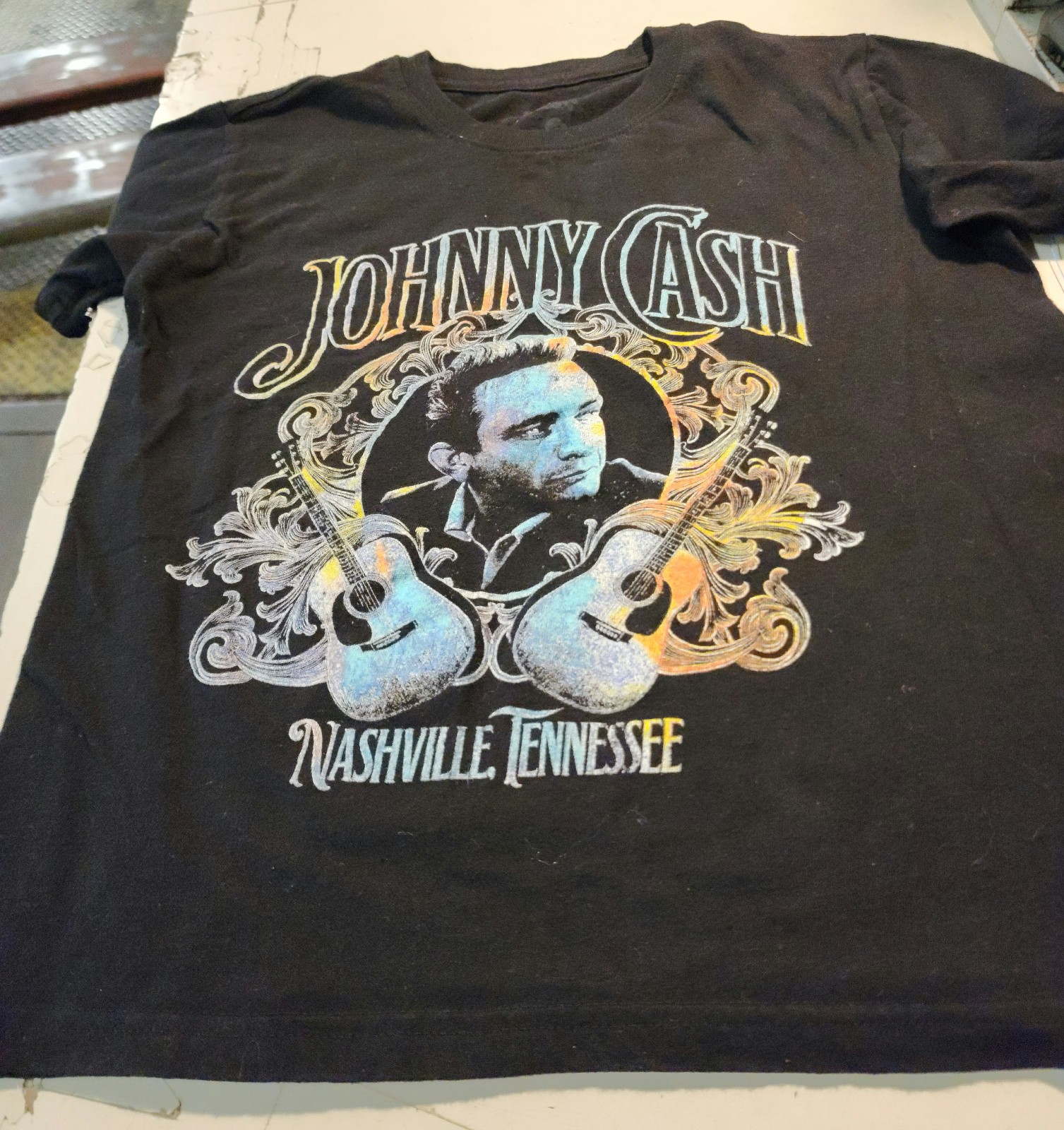 Vintage Johnny Cash Nashville, Tennessee Tshirt size small