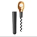 Danish Modern Corkscrew by Simon Legald for Normann Copenhagen NEW