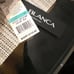 New LA BLANCA Black Mesh insert one piece bathing suit. Sz 16. Halter style.