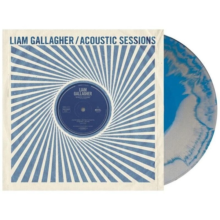 Liam Gallagher Acoustic Sessions Blue/Silver Vinyl LP RSD