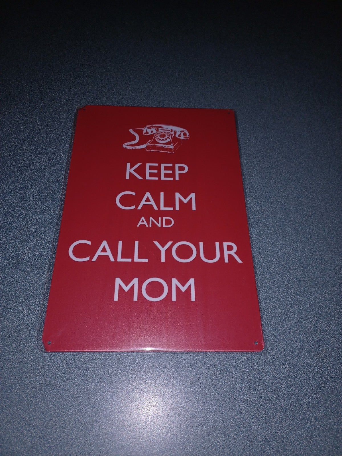 Keep Calm And Call Your Mom Retro Vintage Tin Sign 8 X 12 (285) Keep Calm And Call Your Mom Retro Vintage Tin Sign 8 X 12 (285)