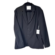 Five Four FF LA Nomad Blazer Mens Large Black Lightweight Performance Stretch