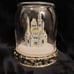 Disney Light Up Glass Cinderella Castle 3 Wick Candle Holder Bath & Body Works