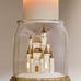 Disney Light Up Glass Cinderella Castle 3 Wick Candle Holder Bath & Body Works